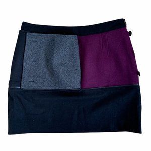 Kate Spade Saturday Front to Back Wool Skirt